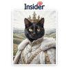 Personalized Pet Portrait, Cat Portrait from Photo, Creative Gift for Cat Mom, Funny Anniversary Gift, Memorial Animal Art, Custom Cat Art