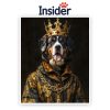 Personalized Dog Portrait, Royal Animal Painting, Digital Pet Portrait, Custom Pet Loss Gift, Customized Art Gift