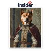 Regal Renaissance Dog, Elegant Pet Legacy, Grand Puppy Portrait, Classic Canine Splendor, Noble Canine Majesty