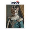 Royal Cat from Photo, Funny Costum Art, Birthday Gift for Cat Lover, Memorial Home Decor, Exquisite Gift for Cat Lover