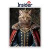 Renaissance Style Cat Painting from Photo, Queen Pet Photo, Splendid Canvas from Kitty, Best Gift for Cat Mom, Custom Regal Pet Portrait