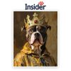 Watercolor Dog Portrait from Photo, Grand Canvas from Puppy, Custom Canine Art, Personalized Gift for Pet Lover, Opulent Portrait for Dog